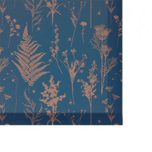 Fleurs sauvages Bleu