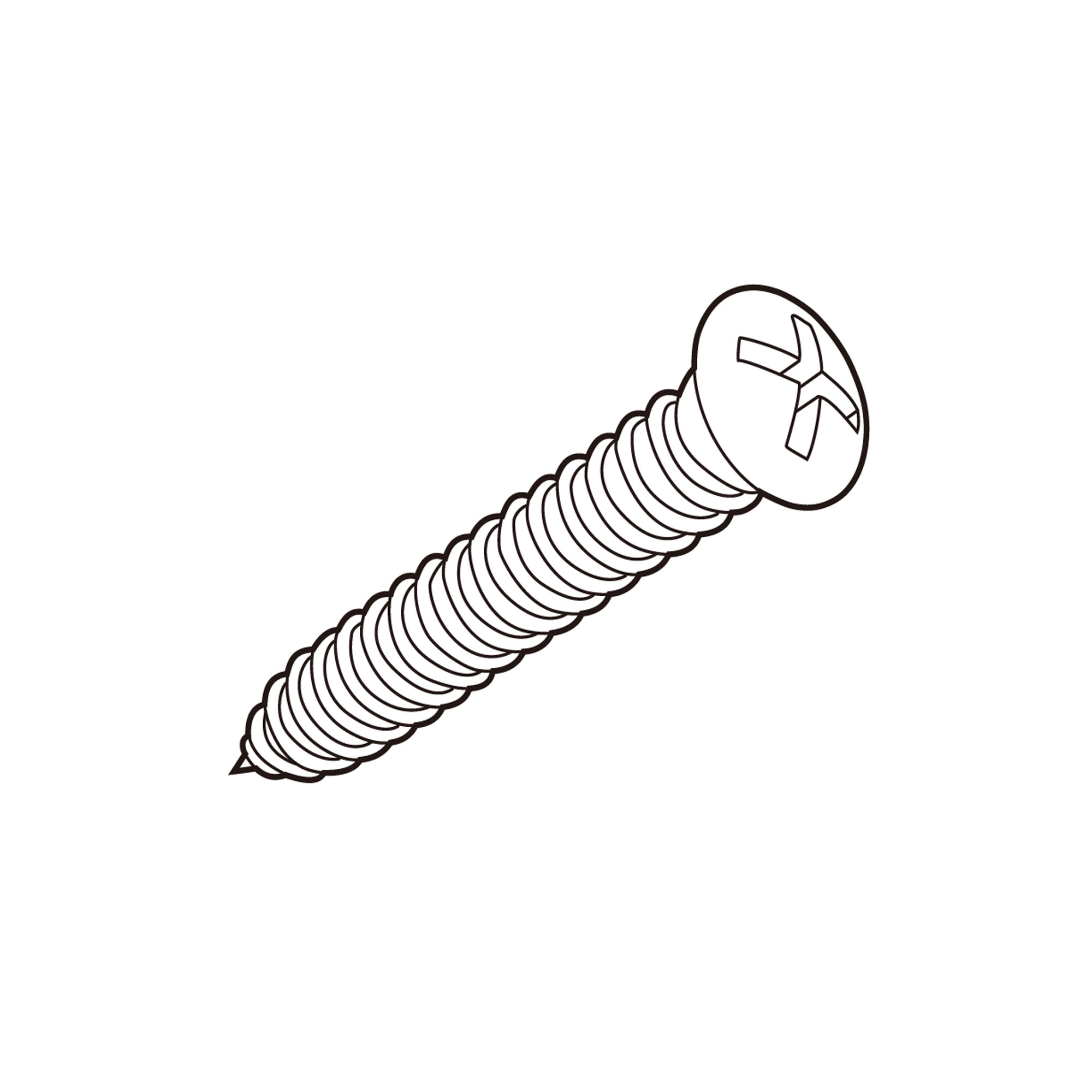 Dans les parcloses – fixation à visser