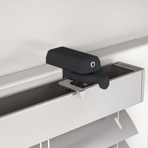 Fixation à clipser (supports anthracites)