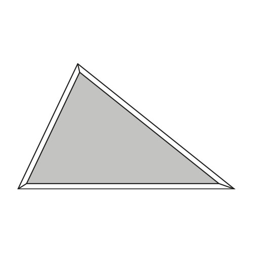 Triangle forme libre