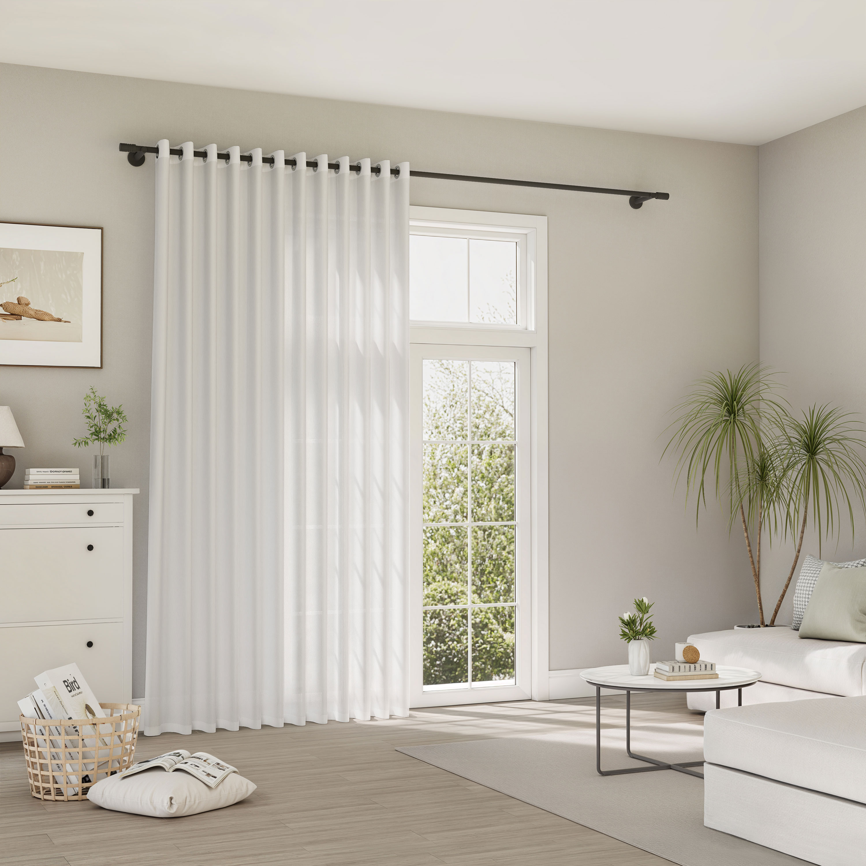 Rideaux en Coton Raffiné sur Mesure | Déco