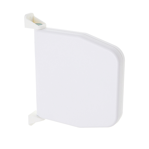 Enrouleur de sangle/cordon blanc (sangle grise)